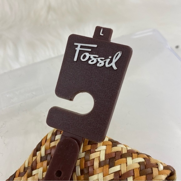 NEW FOSSIL STRAW STYLE BELT SIZE M Woman - Picture 3 of 8